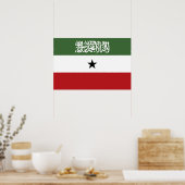 Somaliland vlag poster (Keuken)
