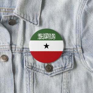 Somaliland vlag ronde button 7,6 cm