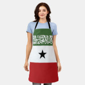 Somaliland vlag schort (Gedragen)