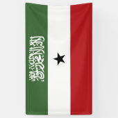 Somaliland vlag spandoek (Verticaal)