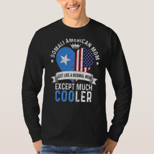 Somalisch-Amerikaanse mama Moederdag Mama Country T-shirt