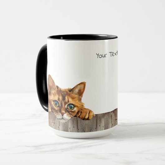 Somalische kat Mok (Voorkant links)