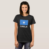 Somalische vlag 2 t-shirt (Voorkant volledig)