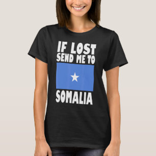Somalische vlag Als het verloren gaat, stuur me da T-shirt