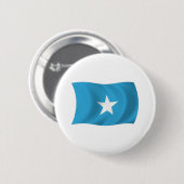 Somalische vlag Button (Voorkant /achterkant)
