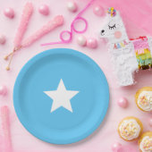 Somalische vlag papieren bordje (Feest)