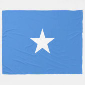 Somalische vlag (Somalië) Fleece Deken (Voorkant (Horizontaal))