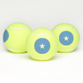 Somalische vlag tennisballen (Multi)