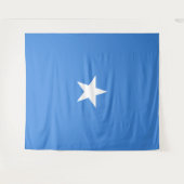 Somalische vlag wandkleed (Voorkant (horizontaal))