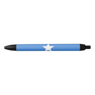 Somalische vlag zwarte inkt pen
