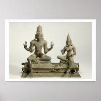 Somaskanda, Chola, Tamil Nadu (brons)