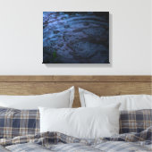 Sombere nacht canvas afdruk (Insitu (Slaapkamer))