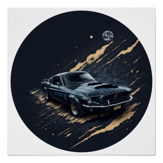 "Sombra en Movimiento" Perfect Poster (Voorkant)