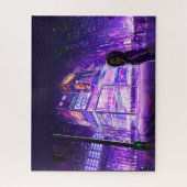 sombre puzzle de la ville cyberpunk (Vertical)