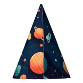 Sombrero cumpleaños personalizado feesthoedjes (Achterkant)