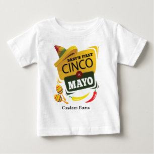 Sombrero Fiesta Baby's eerste Cinco de Mayo