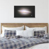 Sombrero galaxy canvas afdruk (Insitu (Slaapkamer))