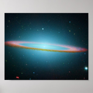 Sombrero Galaxy - M104 - poster/druk Poster
