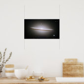 Sombrero Galaxy Poster (Keuken)