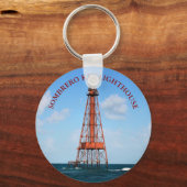 Sombrero Key Lighthouse Florida Keys Sleutelhanger (Voorkant)