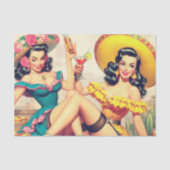  sombrero meisjes tissuepapier (Voorkant)