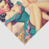  sombrero meisjes tissuepapier (Detail)