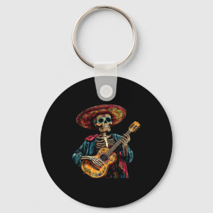 Sombrero skelet Mexico dia de los muertos Sleutelhanger