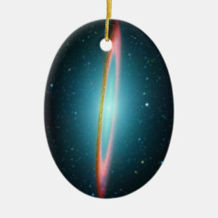Sombrero spiral galaxy NGC 4594 Keramisch Ornament