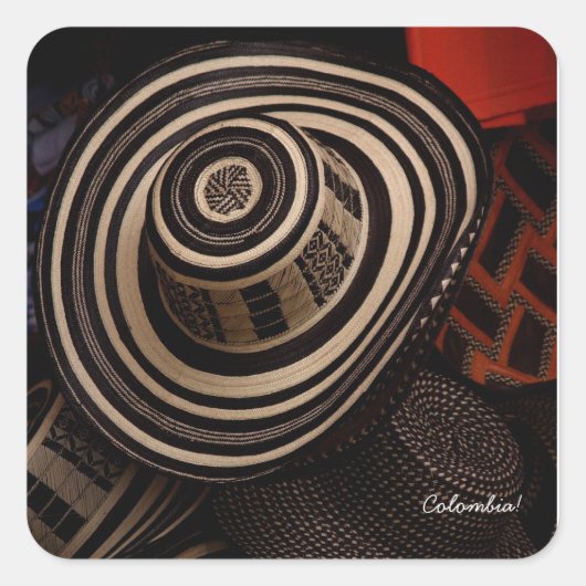 Sombrero Vueltiao : sticker (Devant)
