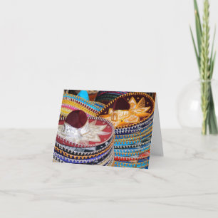 sombreros Muchas Gracias! Bedankkaart