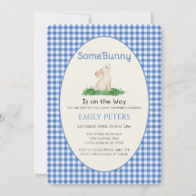 Some Bunny Baby Shower Blauw