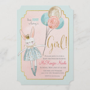 Some Bunny Baby Shower Uitnodiging