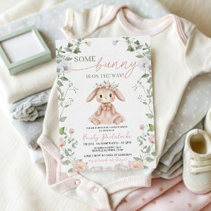 Some Bunny Baby Shower Uitnodiging
