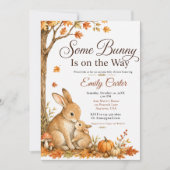 Some Bunny Fall Baby Shower Kaart (Voorkant)