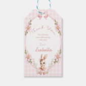 Some Bunny is Turning One 1st Birthday Cadeaulabel (Voorkant)