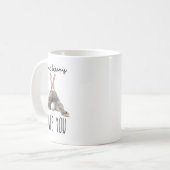 Some Bunny Loves You – Cute Rabbit Mug for Bunny (Devant gauche)
