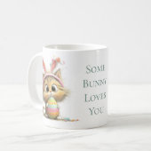 Some Bunny Loves You Easter Cat Mug (Devant gauche)