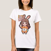Some Bunny Needs Coffee T-shirt (Voorkant)