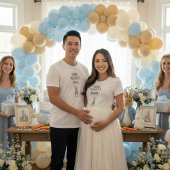 Some Bunny’s Mama Peter Rabbit Baby Shower Tri-Blend Shirt