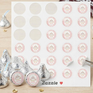 Some Bunny wordt één 1e verjaardag 0,75" Favor Sticker