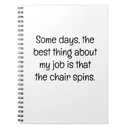 Some Days, the Best Thing at Work Notitieboek