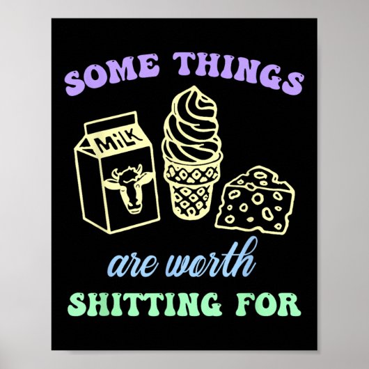 Some Things Are Worth Ting For Funny Apparel  Poster (Voorkant)