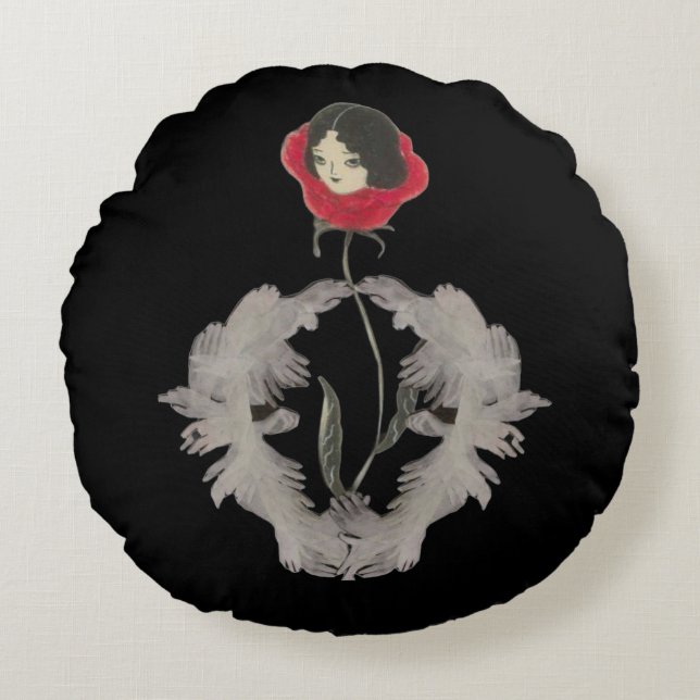 Some Zeitgeist — Core Collection (Diptych) Rond Kussen (Voorkant)