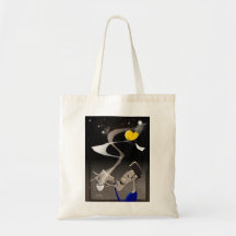 Somebird - Tijd voor koffie Canvas tas