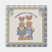 Somebunny M'aime - Magnet (Devant)