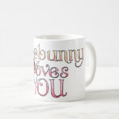 Somebunny - Mug (Devant droit)