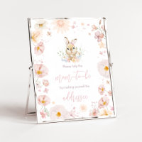 Somebunny Rabbit Baby shower Envelope Station