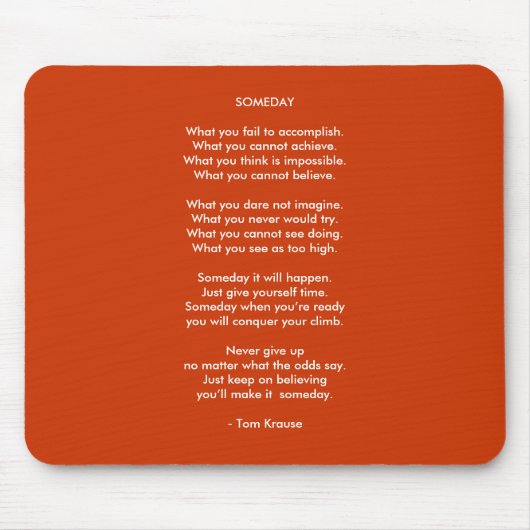 Someday Muismat (Voorkant)