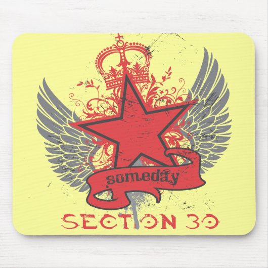 Someday Star Mousepad Muismat (Voorkant)