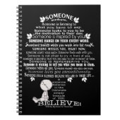 SOMEONE BEELD NOTITIEBOEK (Voorkant)
